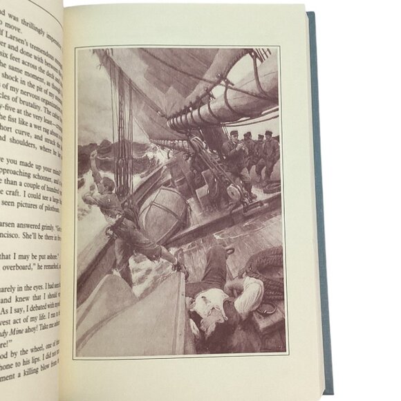 The Sea Wolf By Jack London 1989‎ Readers Digest Edition Hardcover Book - Picture 4 of 7